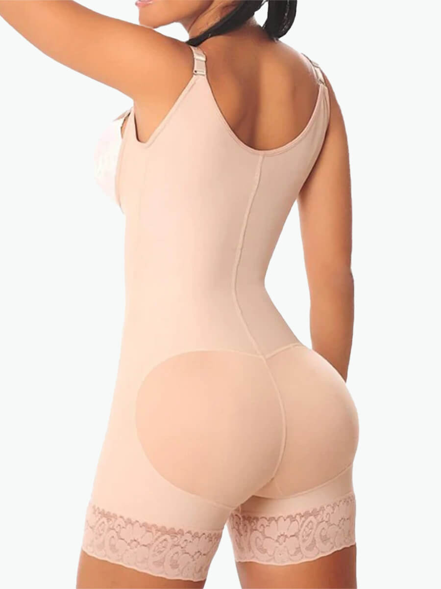 Butt Lifter Bodysuit Body Shaper Tummy Control Shape-wear Thigh Slim –  AshleySnatchedMe